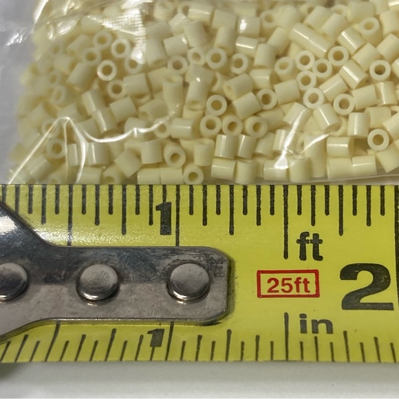 Perler Creme Mini Beads 15 Packs (2000 Beads per Pack) Small Cream Craft - Picture 14 of 16